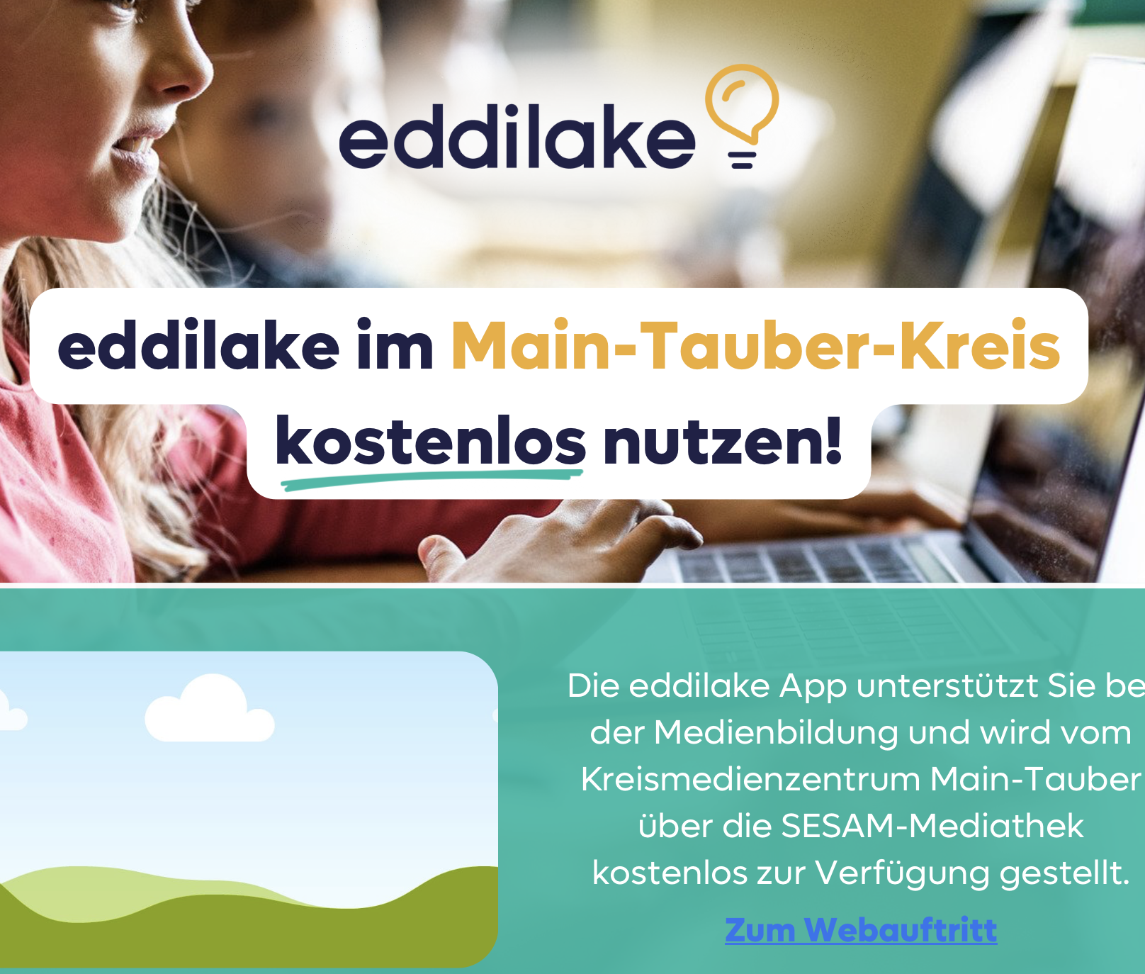 eddilake Startbildschirm